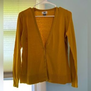 Mustard/gold soft cardigan